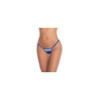 Babydoll et string bleu 